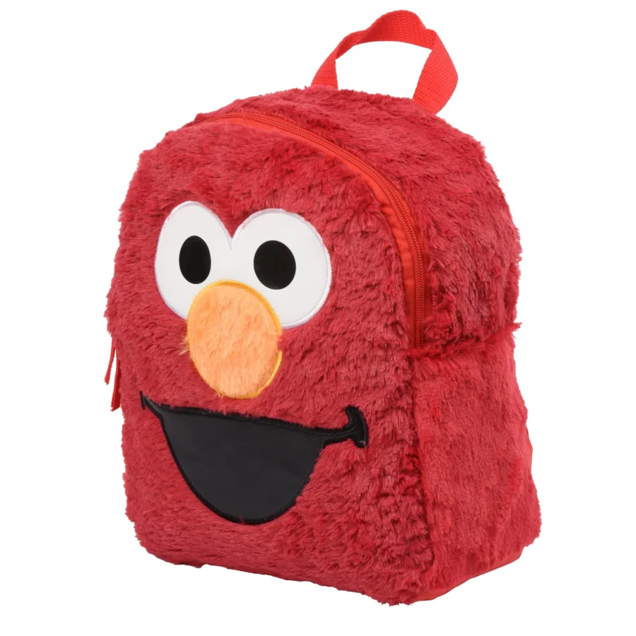 Sesame Street Plush Elmo Backpack for Toddlers - Small 12 Inch Size